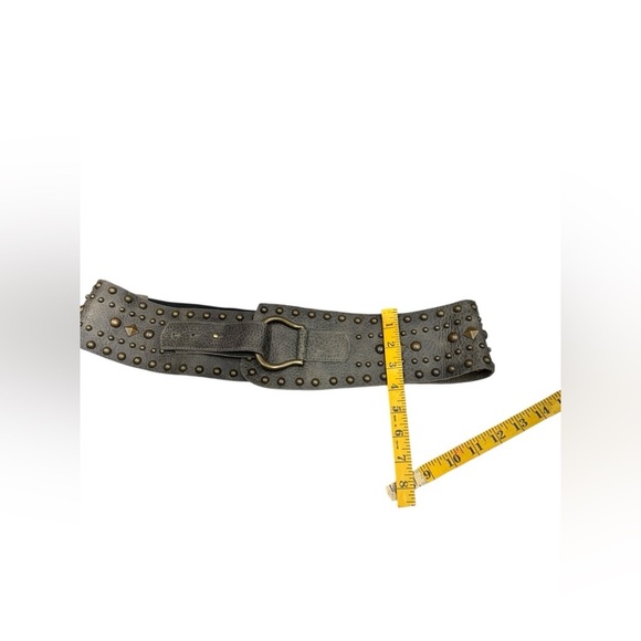 Olive green .Wide Waist Belt